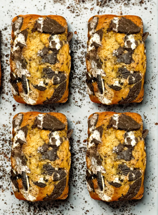 A - Mini Banana Bread Loaves