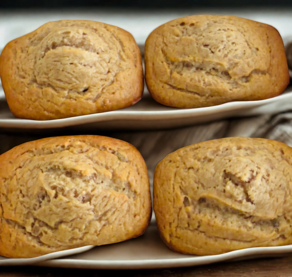 A - Mini Banana Bread Loaves