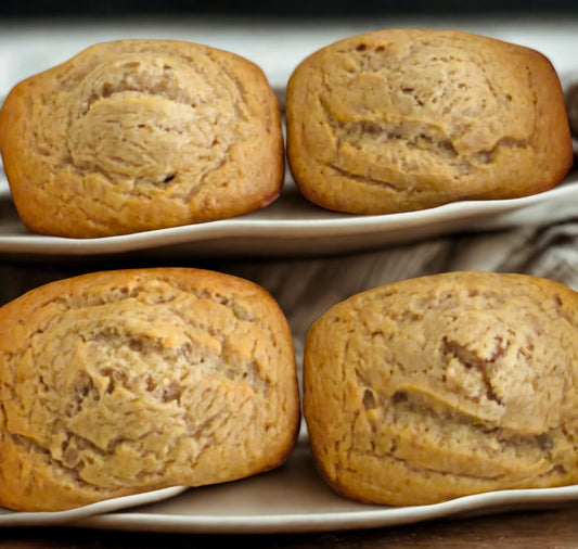 A - Mini Banana Bread Loaves