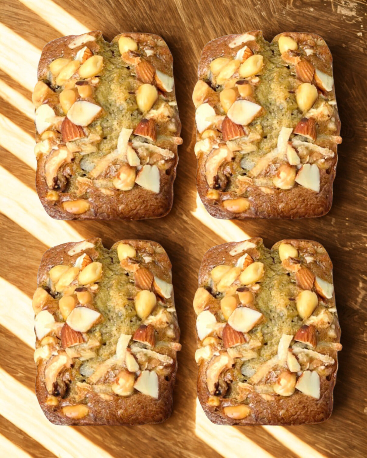 A - Mini Banana Bread Loaves